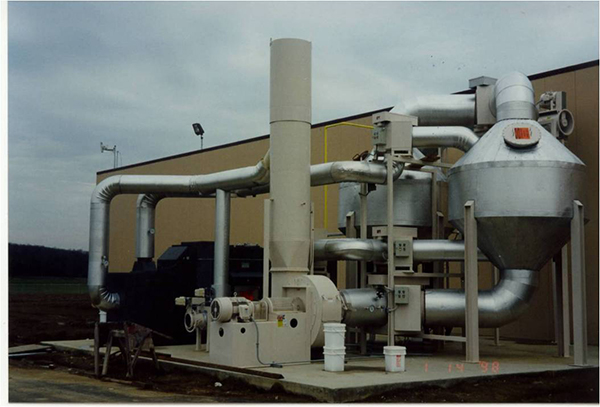 Industrial wastewater treatment system