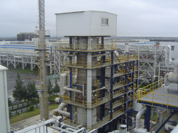 Taiwan-based MaiLiao synthetic phenol factory waste / waste gas incinerator panorama